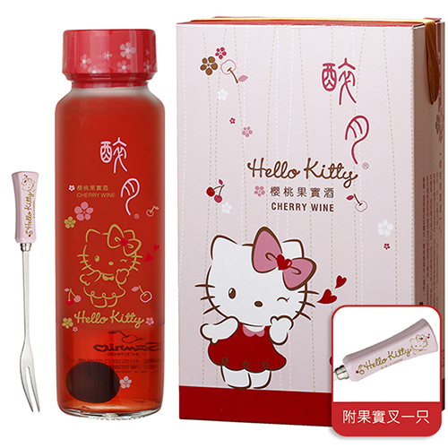 聖誕交換禮物 聖誕禮物 Kitty櫻桃酒 聖誕派對